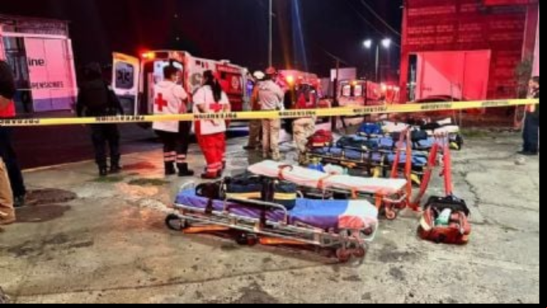 Doce personas murieron en un incendio en centro de rehabilitación de drogadependientes (Foto: Cortesía/am.com)