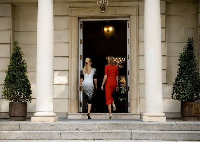 Duelo de estilos en Madrid, en el Palacio de la Moncloa. (Foto: gentileza Lage).