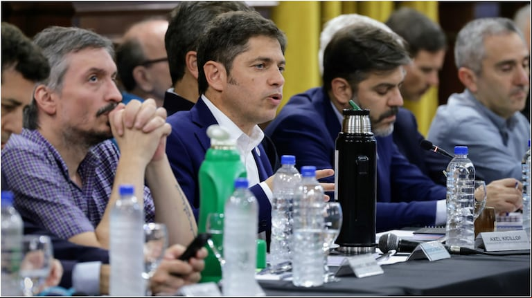 El acuerdo electoral de Milei y Macri en la provincia de Buenos Aires encendió las alertas en el peronismo bonaerense (Foto: Prensa Axel Kicillof).