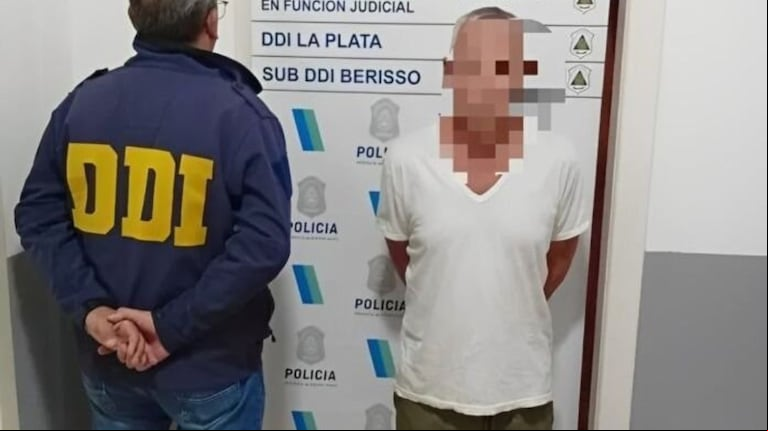 El acusado fue detenido este jueves 1 de mayo. (Foto: gentileza El Día)