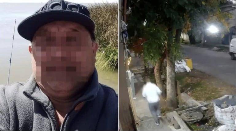 El acusado fue filmado en plena fuga por una cámara de seguridad. (Foto: gentileza Crónica).