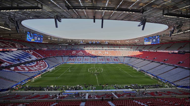 El Allianz Arena será el escenario de la final (Foto: TN/redacción).