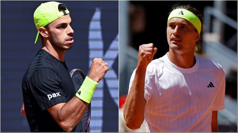 El apagón eléctrico interrumpió el torneo de Madrid y el choque entre Cerúndolo-Zverev puede ser reprogramado. (Reuters/EFE)