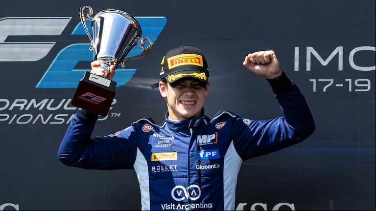 El argentino correrá este fin de semana en Montecarlo. (Foto: X/@Formula2)