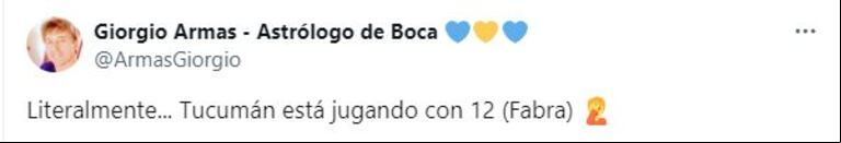 El astrólogo fulminó a Fabra en sus redes sociales. (Foto: @armasgiorgio/Twitter)