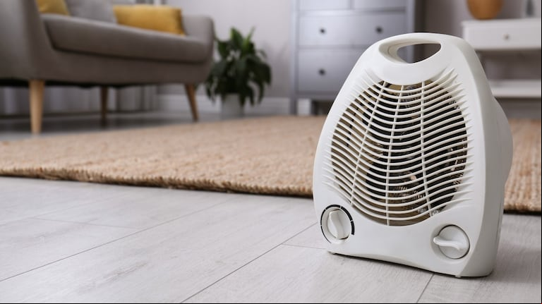 El caloventor es el artefacto que más energía consume. (foto: Adobe Stock).