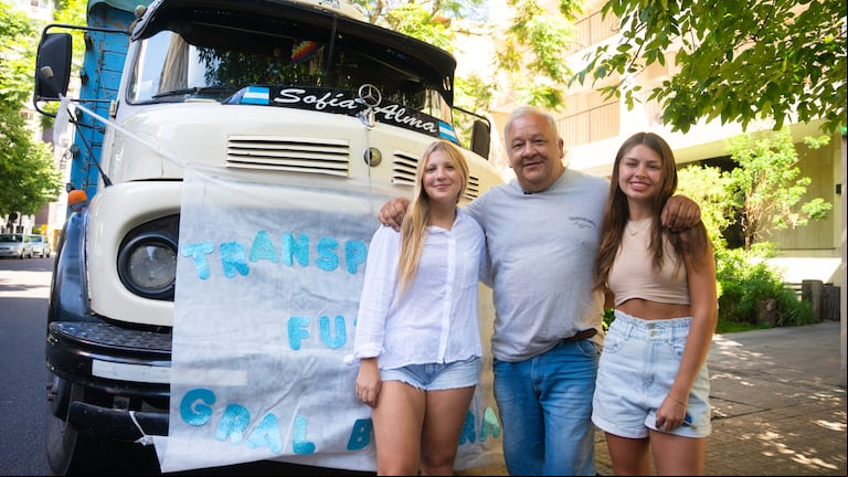 El camión de "Transportando Futuro", va cargado de proyectos, de sueños y de una visión de futuro. (Foto: TN / VideoLab)