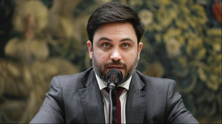 El candidato a legislador porteño de la Ucedé, Ramiro Marra, dijo que tiene "las mismas ideas" que el presidente Javier Milei. (Foto: NA - Juan Vargas - Archivo)