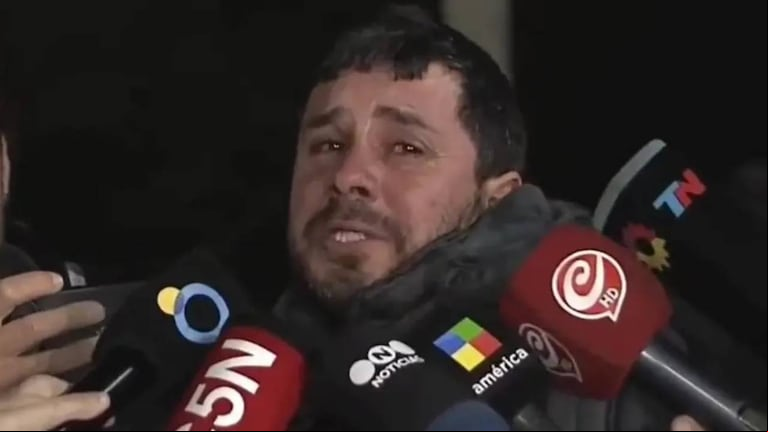 El crimen de Morena: el padre de la nena aseguró que “en poquitos días” se va a ir con ella. (Foto: TN)
