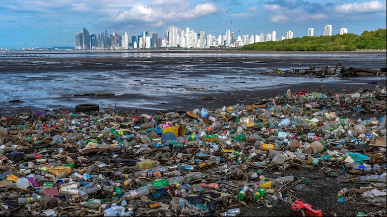 El desecho incontrolable de plásticos en el océano representa un grave problema ambiental. (Foto: Luis Acosta/AFP)