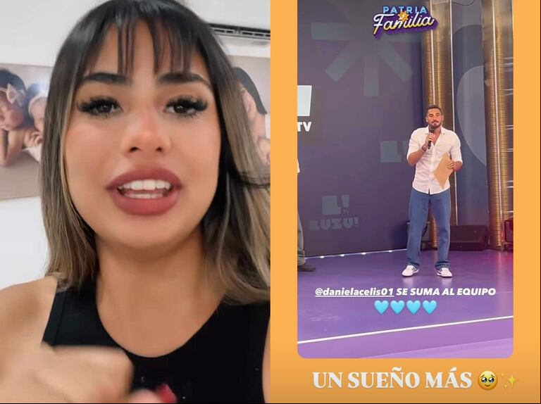 El día que Daniela Celis contó que se sumaría al programa en Luzu. (Foto: Instagram/danielacelis01)