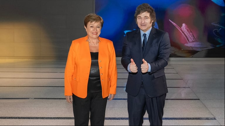 El directorio del FMI aprobó el acuerdo con la Argentina por US$20.000 millones. (Foto: Presidencia)