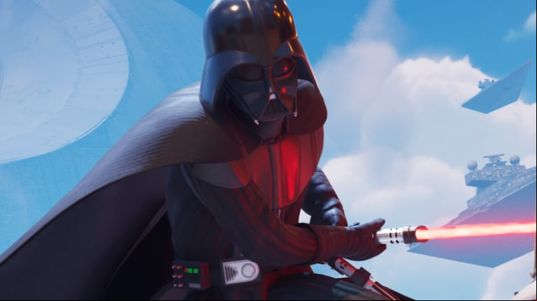El eje del conflicto en la voz utilizada para Darth Vader, generada con IA, en la temporada actual de “Fortnite”. (Foto: Epic Games)