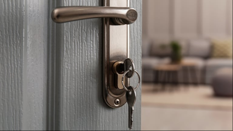 El error que muchos cometen con la llave de su casa y que podría ponerlos en peligro, según un experto. (Foto: Adobe Stock)