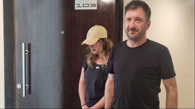 El exsenador Edgardo Kueider y su secretaria, Iara Guinsel Costa, cumplen prisión domiciliaria en Paraguay. (Foto: TN)