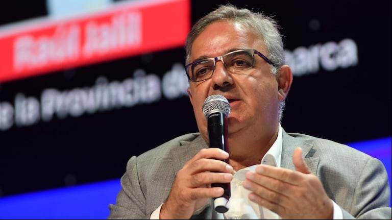 El Gobernador de Catamarca, Raúl Jalil, busca reformar la Constitución provincial. (Foto: NA/Juan Vargas)