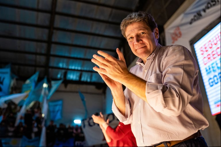 El gobernador de Tierra del Fuego, Gustavo Melella. (Foto: Télam)