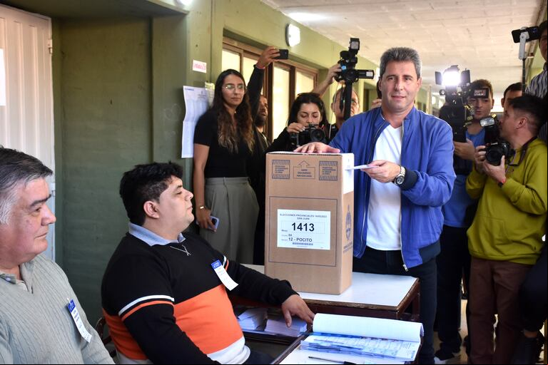 El gobernador sanjuanino, Sergio Uñac. (Foto: Télam / Rubén Paratore)