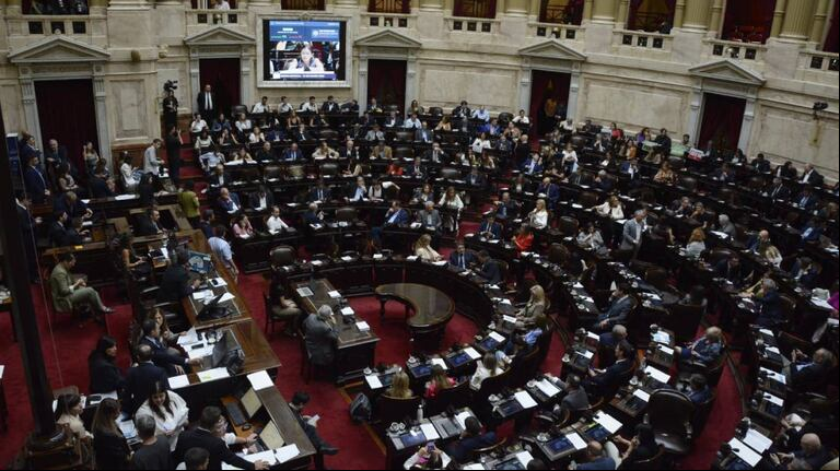 El Gobierno apuesta a una falta de quórum para la sesión de este martes, que buscará crear una comisión investigadora del caso Libra. (Foto: Diputados).