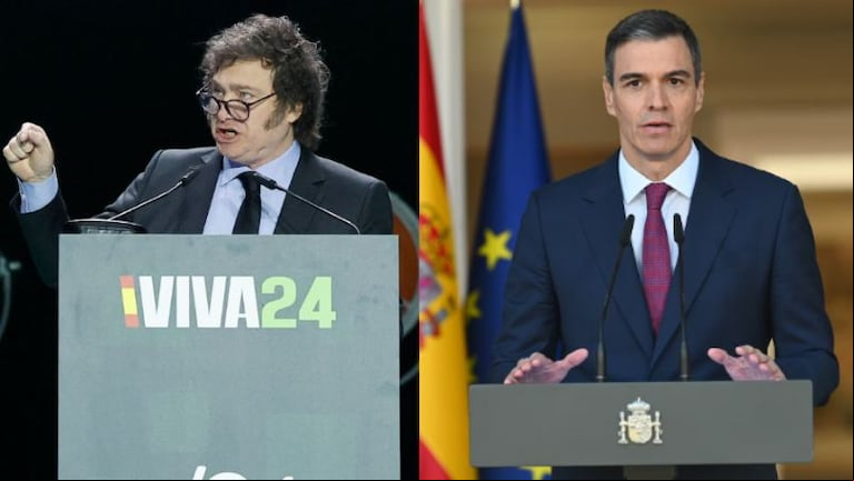 El Gobierno Español advierte a Milei por su próxima visita a Madrid. (Foto: Reuters)