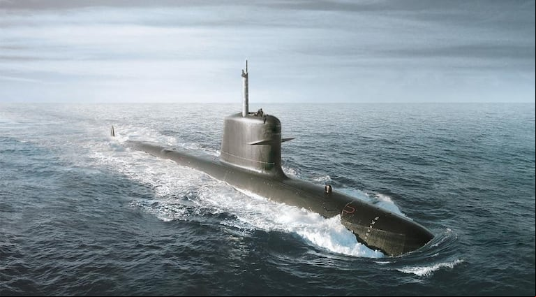 El Gobierno firmó una carta de intención para comprar submarinos y busca préstas por U$S2300 millones (Foto: Naval Group).