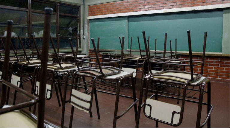 El Gobierno suspendió las clases presenciales en el AMBA por dos semanas (Foto: NA).