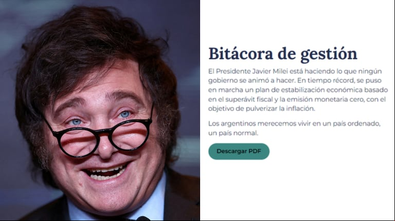 El Gobierno utilizó la app Mi Argentina para hacer campaña política en el aniversario de la asunción de Milei. (Foto: Reuters / MiArgentina)