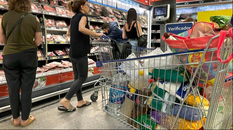 El INDEC difundió la inflación de marzo 2024. (Foto: AFP).