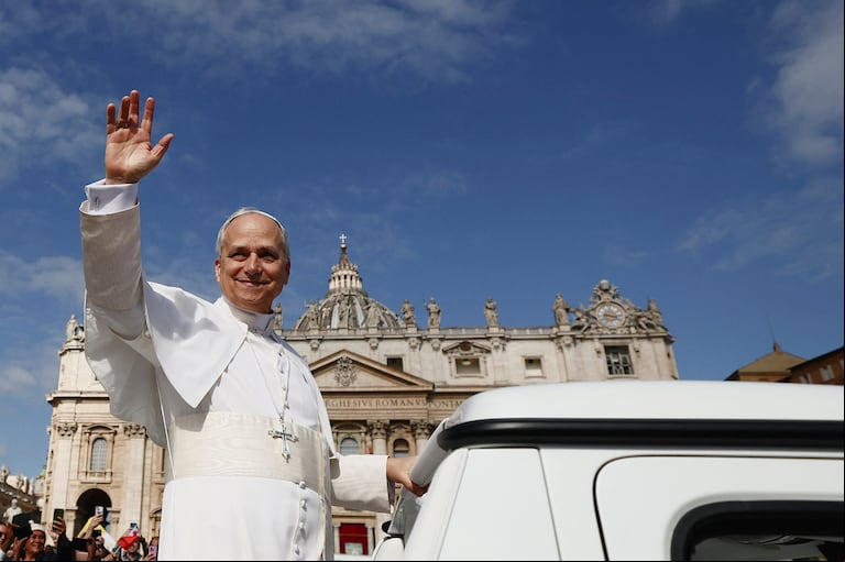 El inicio del pontificado del papa León XIV. (Foto: REUTERS/YARA NARDI)