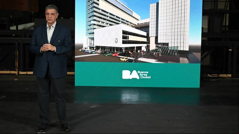 El jefe de gobierno porteño, Jorge Macri, anunció una megaobra para recuperar el Centro Cultural General San Martín. (Foto: prensa GCBA)