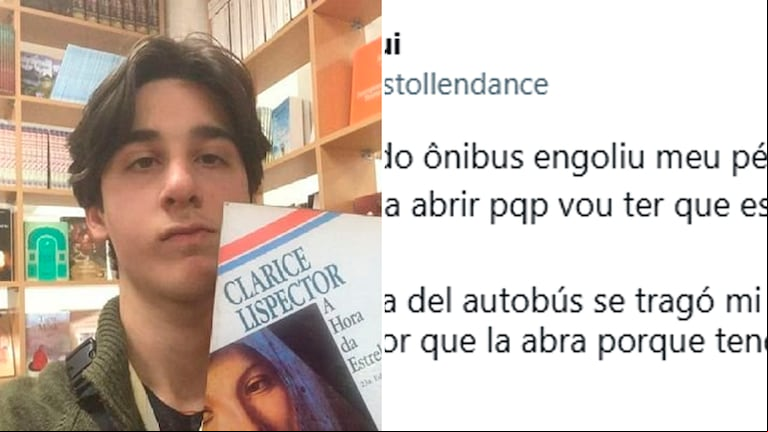 El joven compartió la anécdota en sus redes sociales y se hizo viral. (Captura: X/@stollendance)
