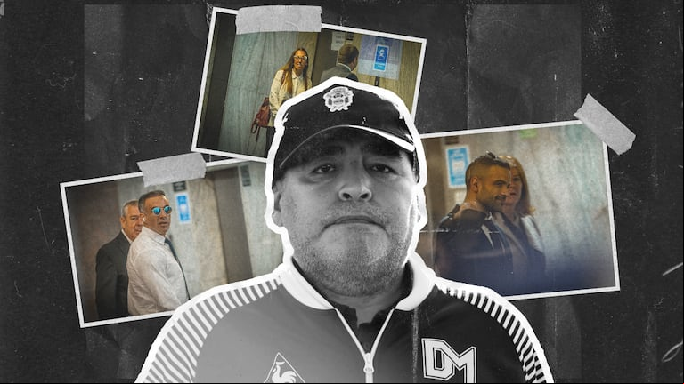 El juicio por la muerte de Diego Maradona comenzó hace un mes. (Foto: videolab/ Leandro Heredia - TN).