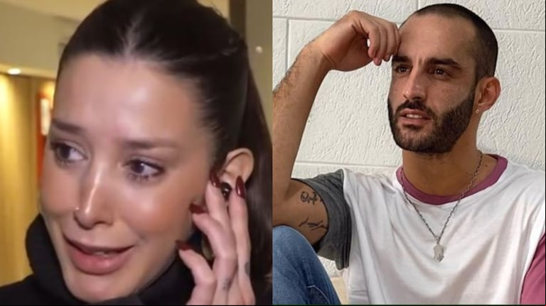 El llanto de Juliana Díaz al hablar de Maxi Guidici (Foto: captura América-Instagram/max_pela)
