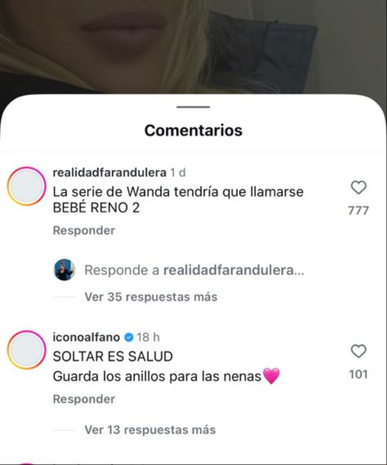 El mensaje de Graciela Alfano en contra de Wanda Nara. (Foto: captura X/elejercitodelam)