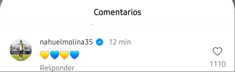 El mensaje de Molina para Di María por su vuelta a Rosario Central, (Foto: Captura).