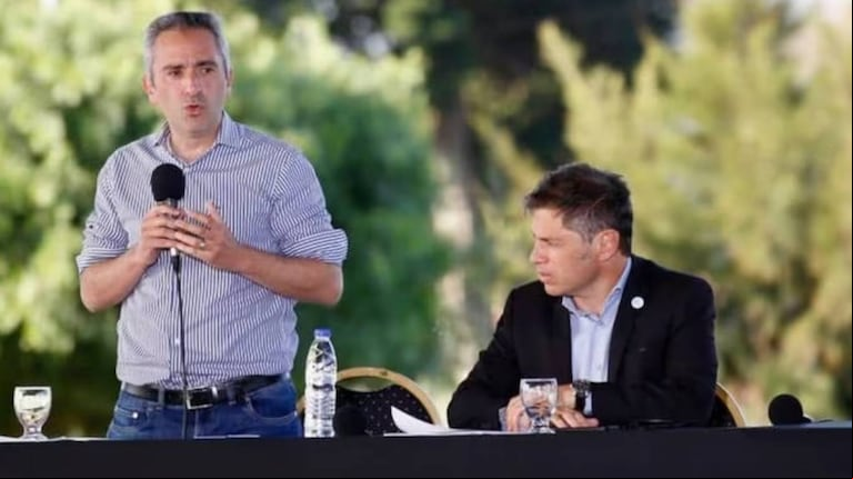 El ministro Andrés "Cuervo" Larroque acusó a "la bandita de Máximo" Kirchner de "extorsionar al Gobernador". (Foto: NA)