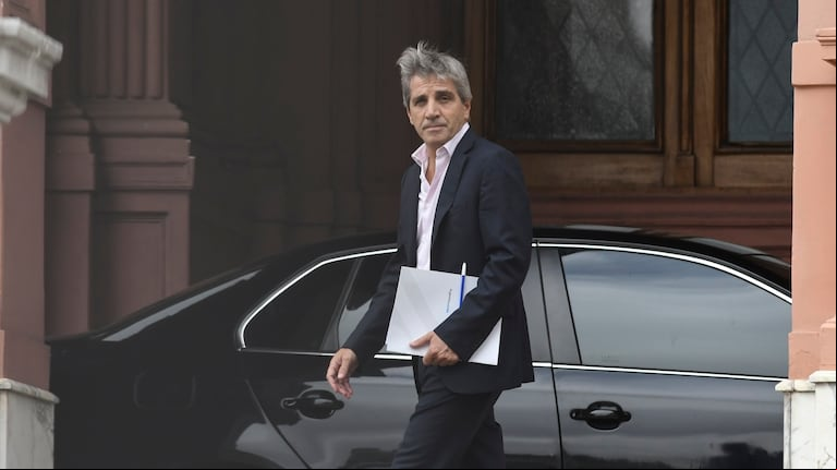 El ministro de Economía, Luis Caputo. (Foto: Ignacio Sánchez/Télam).