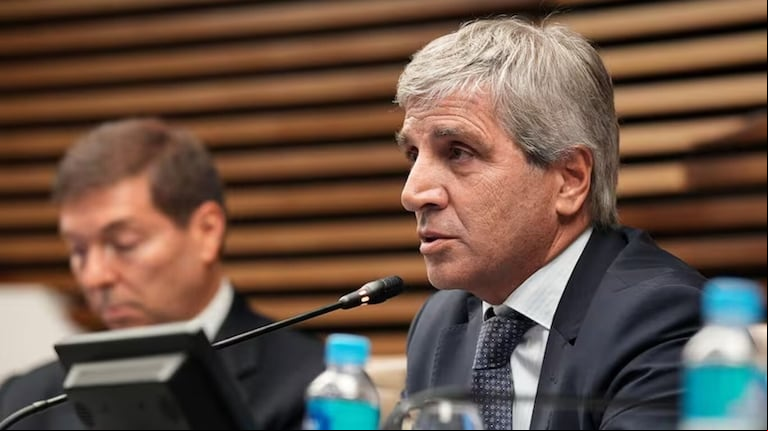 El ministro de Economía, Luis Caputo. (Foto: Ministerio de Economía).