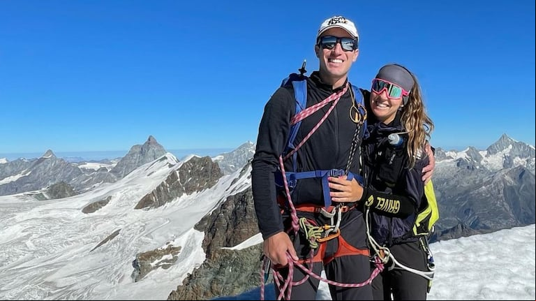 El mundo del esquí está de luto después de que se conociera la trágica muerte del campeón italiano Jean Daniel Pession y su novia, Elisa Arlian. (Instagram @jeandanielpession)