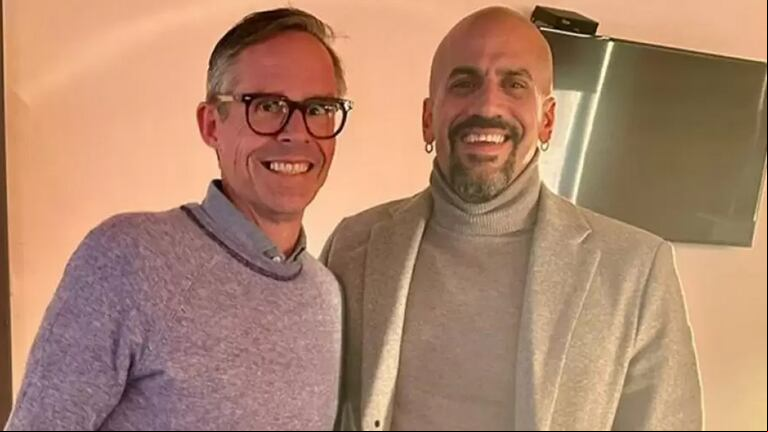 El norteamericano estuvo presente en el partido entre el Pincha y el Xeneize. (Foto: Instagram/@juansebastian.veron)