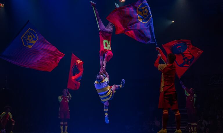 El nuevo espectáculo inspirado en la vida del mejor de todos los tiempos. (Foto: Cirque du Soleil). 