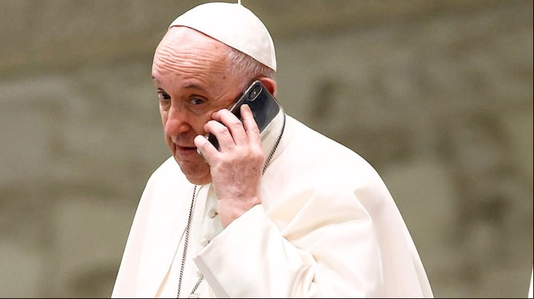 El papa tecno: qué opinaba Francisco sobre la IA, las redes sociales y el uso en exceso del celular. (Foto: Reuters)
