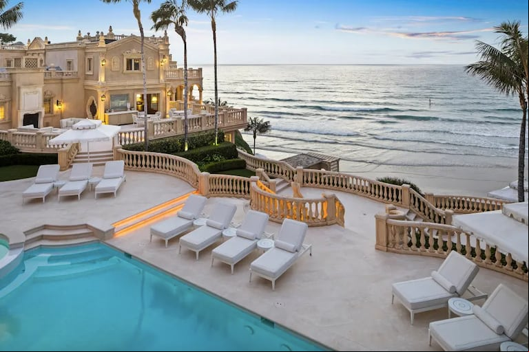 El patio con vistas al mar (Foto: Austin Ashline - Future Home).