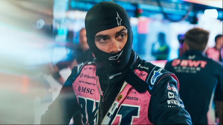 El piloto argentino se prepara para el GP de Barcelona. (Foto: @AlpineF1Team/Twitter)