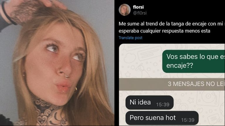 El posteo se viralizó en las redes sociales. (Foto: X/@fl0rsi).
