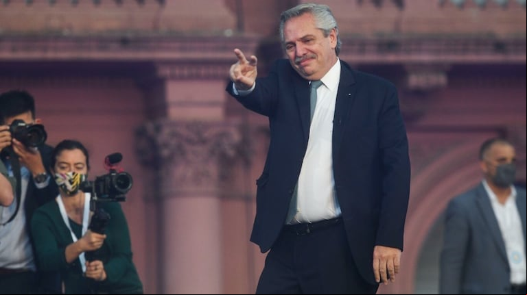 El presidente Alberto Fernández planteó la posibilidad de ir por la reelección en 2023 (Foto: Télam - Raúl Ferrari).