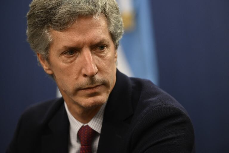 El presidente del Banco Central, Santiago Bausili. (Foto: Luis Robayo/AFP).