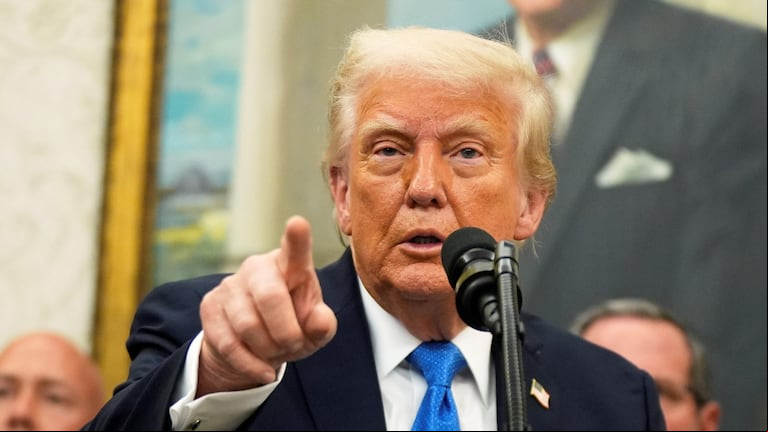 El presidente estadounidense, Donald Trump (Foto: AP)