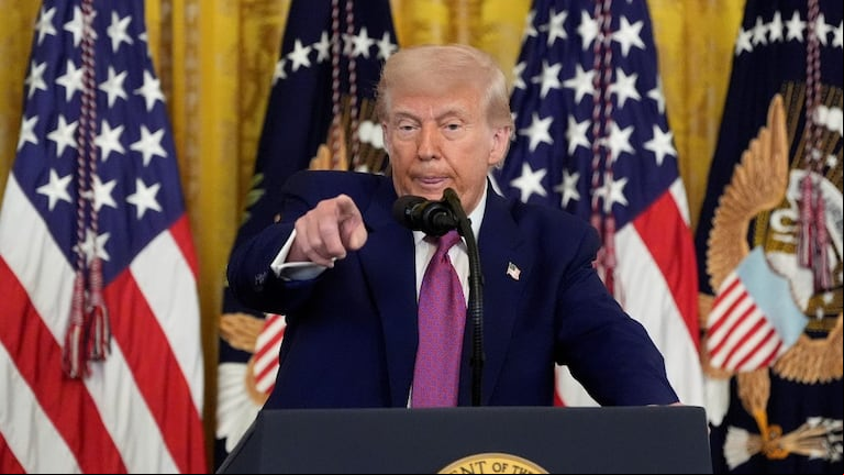 El presidente estadounidense, Donald Trump (Foto: AP)