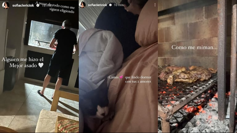 El reencuentro de Sofía Clerici y Martín Insaurralde a 7 meses del Yategate. (Foto: Instagram / sofiaclericiok)